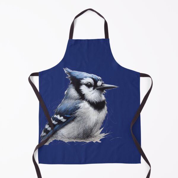 Item preview, Whimsical Bluejay Here To Make Your Day designed and sold by Hall-O-Gram.