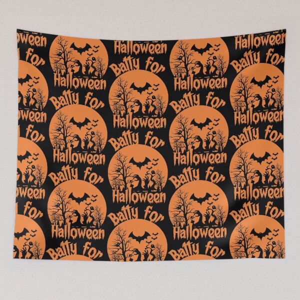 Item preview, Batty For Halloween - Bone-Chilling Beauty: Top Halloween Designs to Scare and Delight! designed and sold by Techflare.
