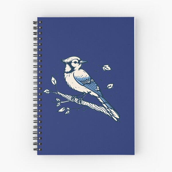 Item preview, Whimsical Bluejay Here To Make Your Day designed and sold by Hall-O-Gram.