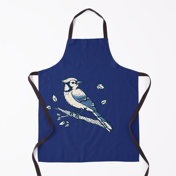 Item preview, Whimsical Bluejay Here To Make Your Day designed and sold by Hall-O-Gram.