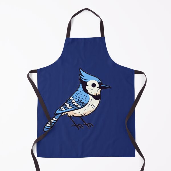 Item preview, Whimsical Bluejay Here To Make Your Day designed and sold by Hall-O-Gram.