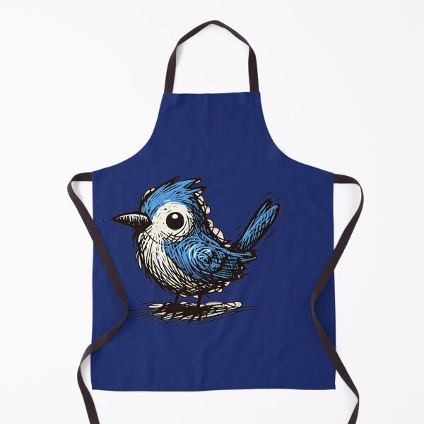 Item preview, Whimsical Bluejay Here To Make Your Day designed and sold by Hall-O-Gram.