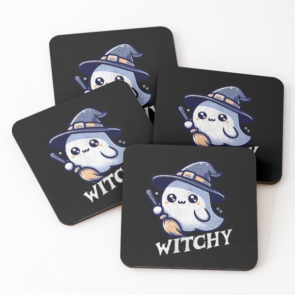 Item preview, ghost witchy designed and sold by ShawishArt.