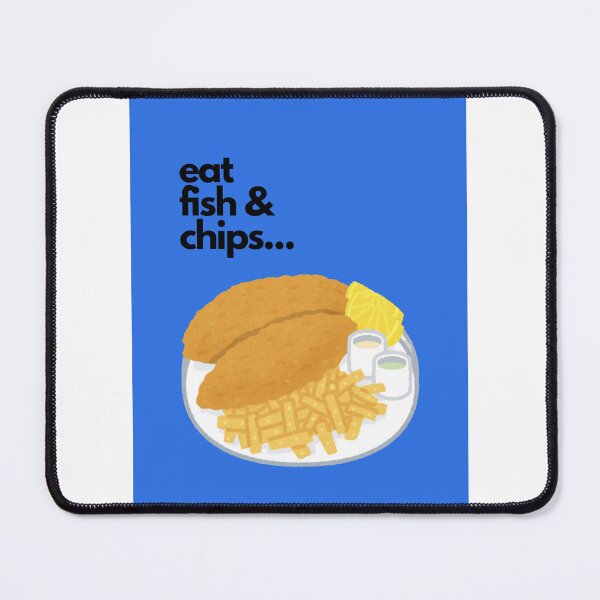 Item preview, Eat Fish & Chips designed and sold by jonoLAB.