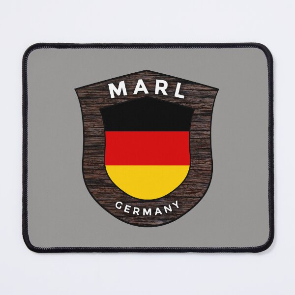 Item preview, Marl Germany Emblem Flag designed and sold by World Designs.
