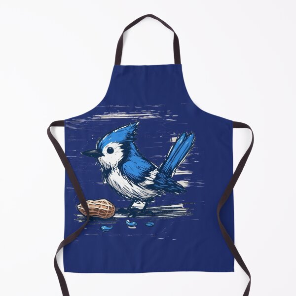 Item preview, Whimsical Bluejay Here To Make Your Day designed and sold by Hall-O-Gram.