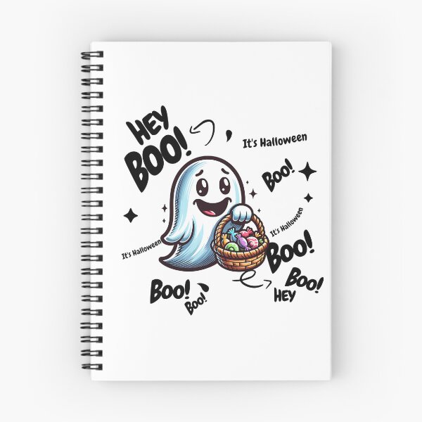 Item preview, hey boo from shy ghost designed and sold by ShawishArt.