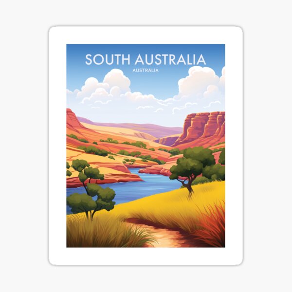 Item preview, SOUTH AUSTRALIA designed and sold by MarkedArtPrints.