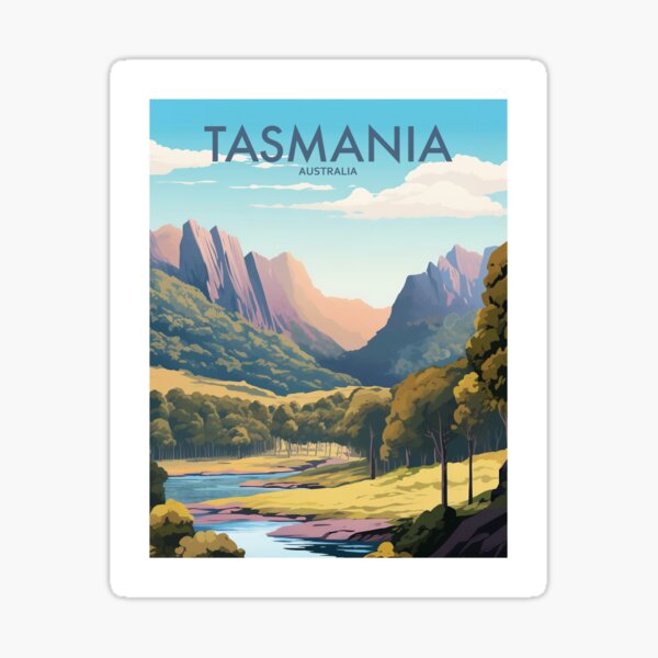 Item preview, TASMANIA designed and sold by MarkedArtPrints.