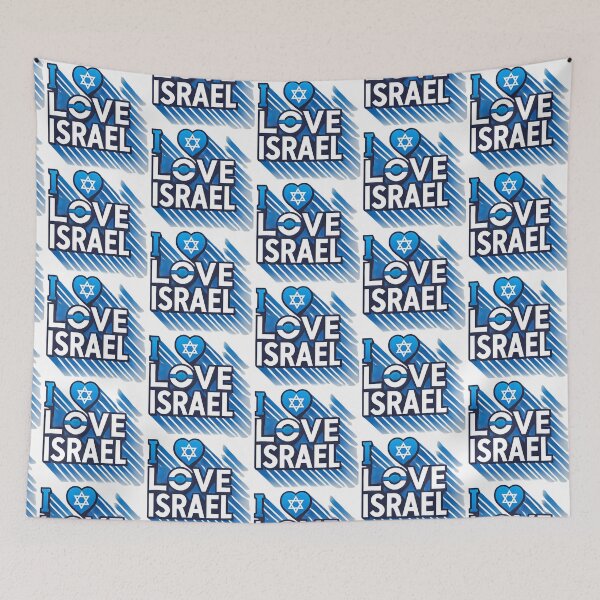 Item preview, I Love Israel designed and sold by jaffeworld.