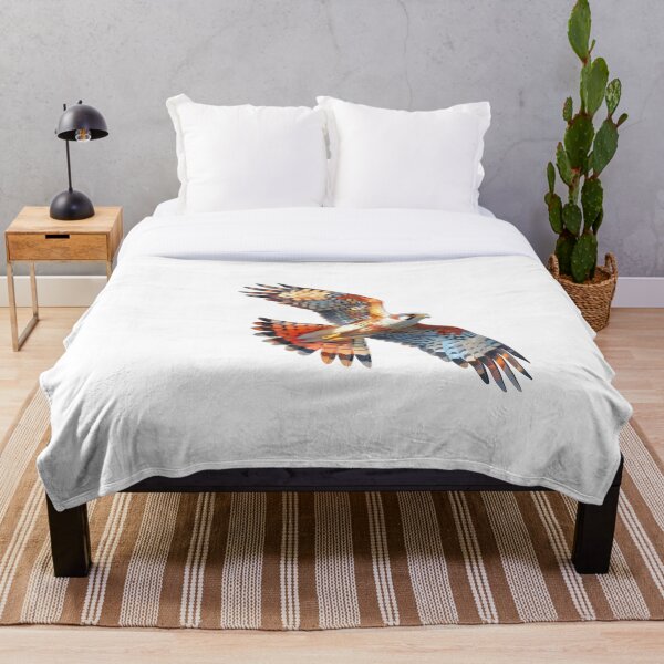 Item preview, Copy of Copy of Copy of Low poly illustration for lovers of Common Kestrel ,birds of prey and nature. designed and sold by wonderisland.