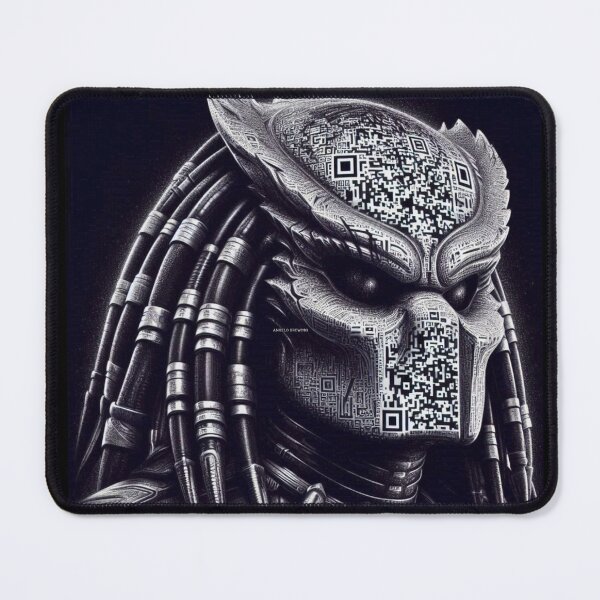 Item preview, Predator with qr code designed and sold by RetroNibylander.