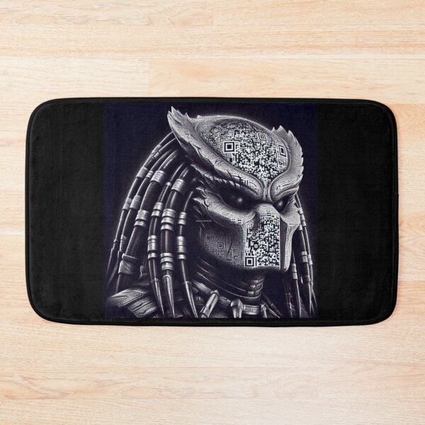 Item preview, Predator with qr code designed and sold by RetroNibylander.