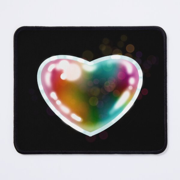 Artikelvorschau, Extravagantes Regenbogenherz entworfen und verkauft von Roy Art World.