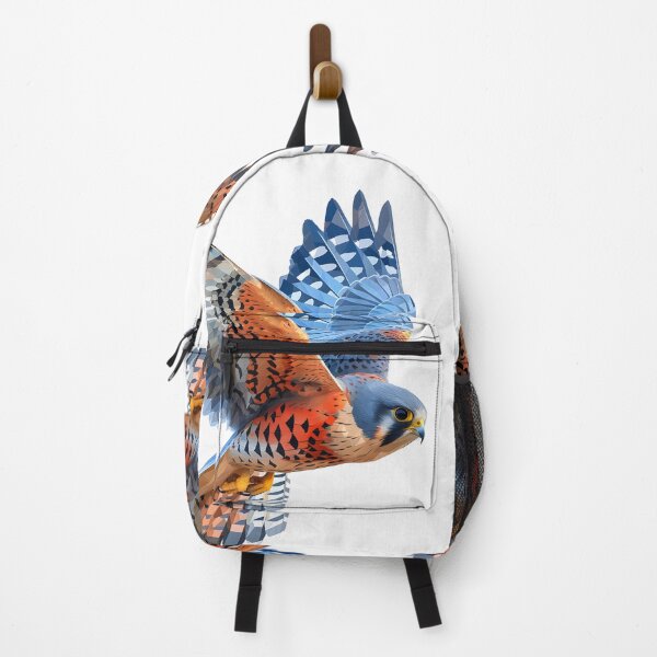 Item preview, Copy of Copy of Copy of Copy of Low poly illustration for lovers of Common Kestrel ,birds of prey and nature. designed and sold by wonderisland.