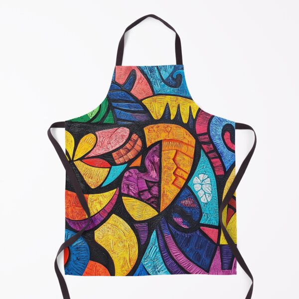 Item preview, Polynesian Hawaiian Abstract Wood Tribal Colorful Pattern designed and sold by GrinGalore.