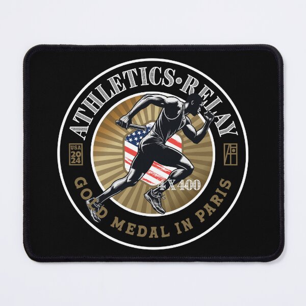 Item preview, 2024 - USA - ATHLETICS - RELAY 4X400 - GOLD MEDAL - PARIS - 1 designed and sold by ArtProjectShop.