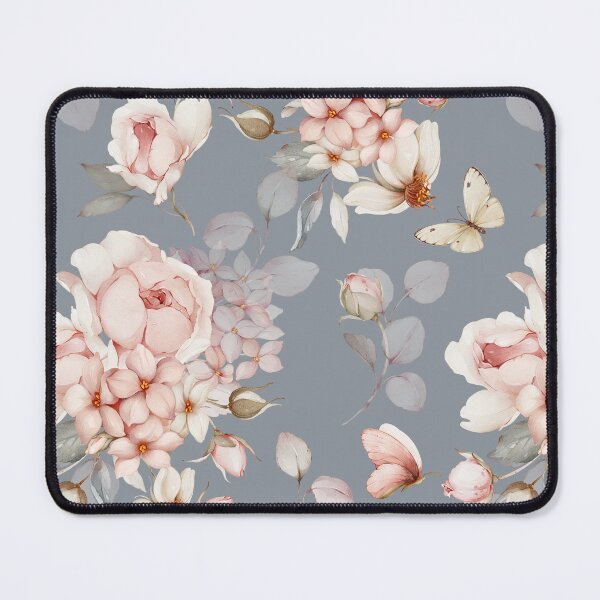 Item preview, Delicate Blossoms and Butterflies: Soft Floral Elegance designed and sold by coshe.