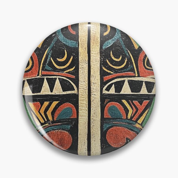 Item preview, Aztec Tribal Colorful Wood Pattern designed and sold by GrinGalore.