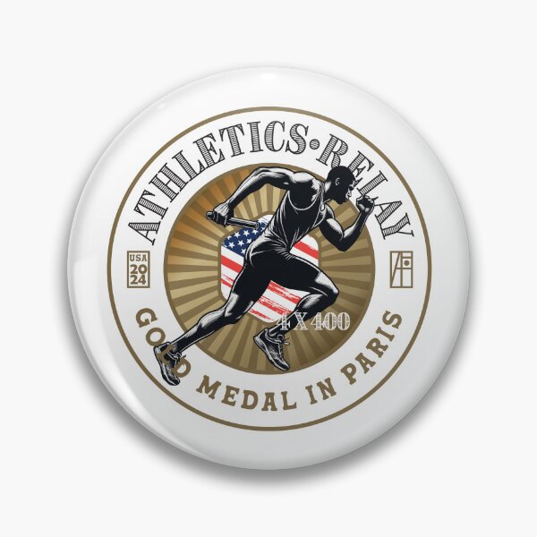 Item preview, 2024 - USA - ATHLETICS - RELAY 4X400 - GOLD MEDAL - PARIS - 2 designed and sold by ArtProjectShop.
