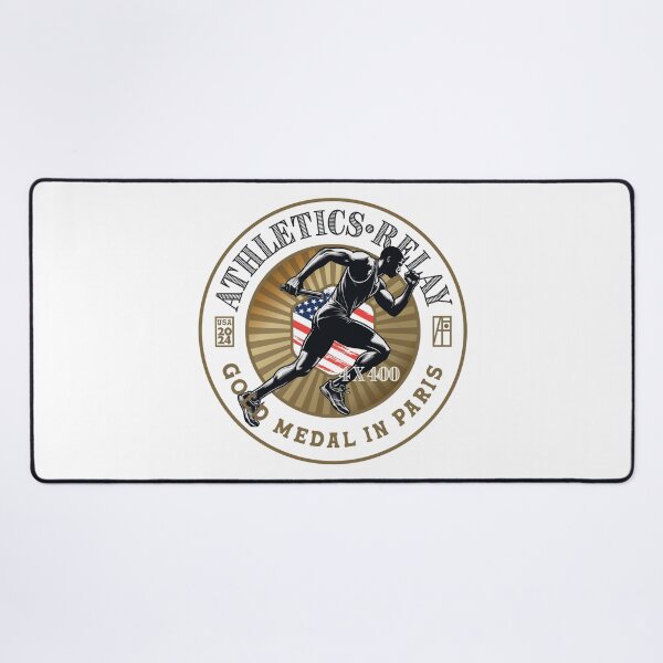 Item preview, 2024 - USA - ATHLETICS - RELAY 4X400 - GOLD MEDAL - PARIS - 2 designed and sold by ArtProjectShop.