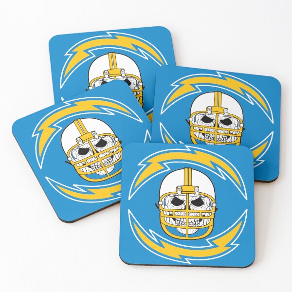 Item preview, Chargers Skull designed and sold by MurpheusTech.