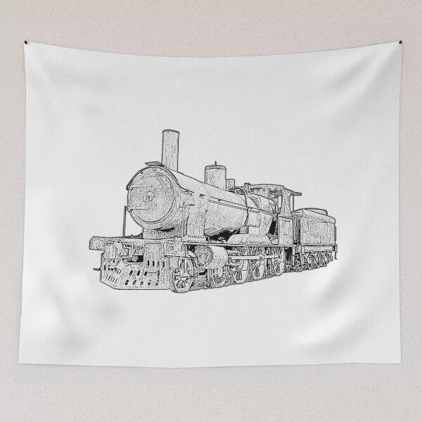 Item preview, Historic Steam Train designed and sold by jwwallace.
