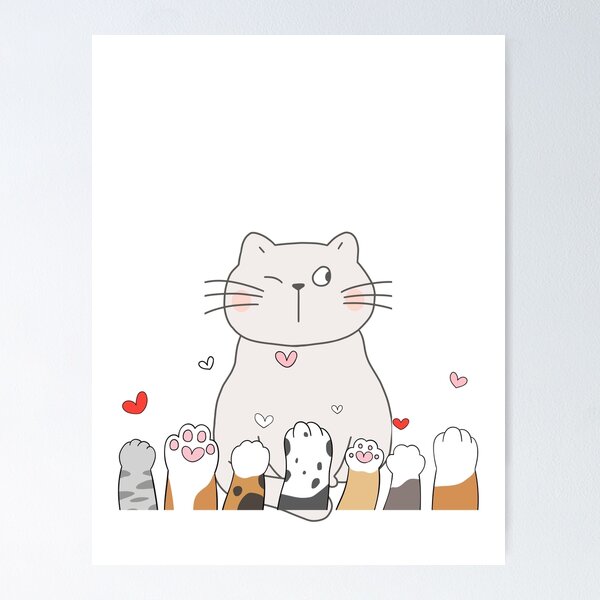 Item preview, Chubby Cat designed and sold by mcsshoppy.