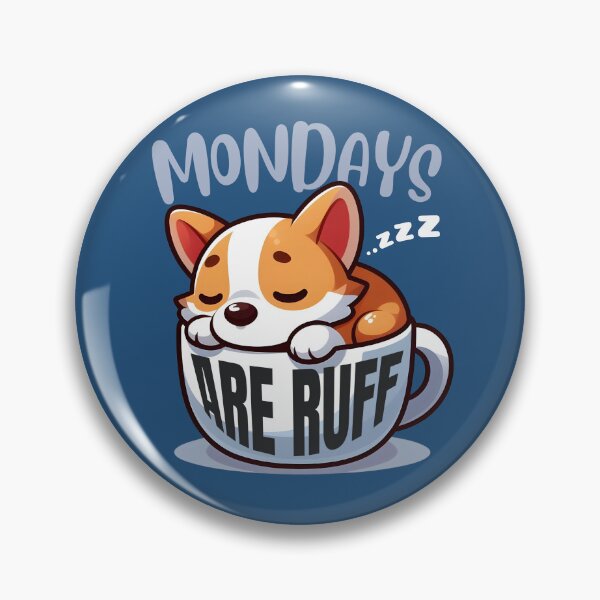 Item preview, Mondays Are Ruff  designed and sold by The magic  Yellow bus.