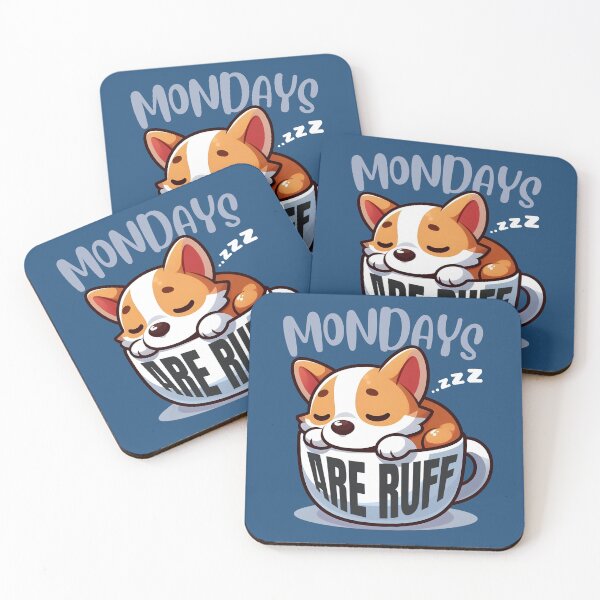 Item preview, Mondays Are Ruff  designed and sold by The magic  Yellow bus.