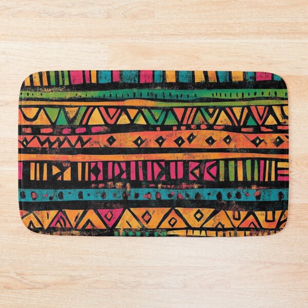 Item preview, Antique Aztec Tribal Colorful Pattern designed and sold by GrinGalore.