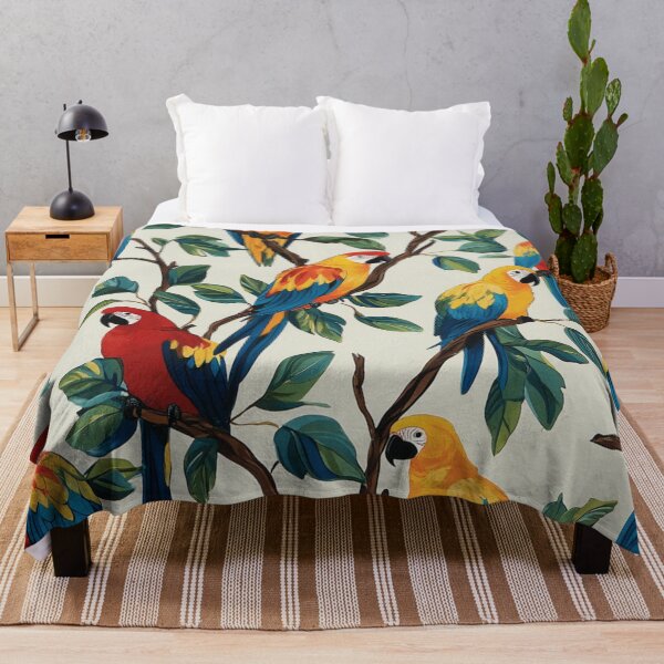 Item preview, Everybirdy Parrots Pattern 2 2024 designed and sold by GrinGalore.