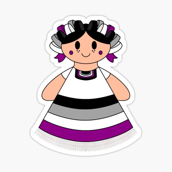 Artikel-Vorschau von Pride Stoffpuppe - asexuell/halbsexuell, designt und verkauft von Shadow2119.