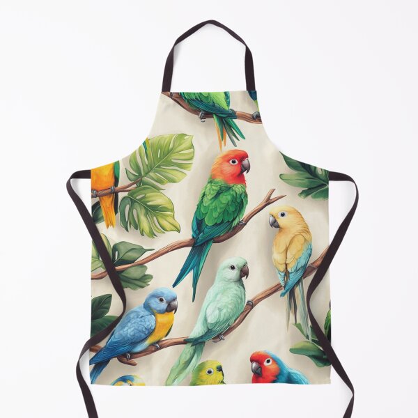 Item preview, Everybirdy Parrots Pattern 3 2024 designed and sold by GrinGalore.