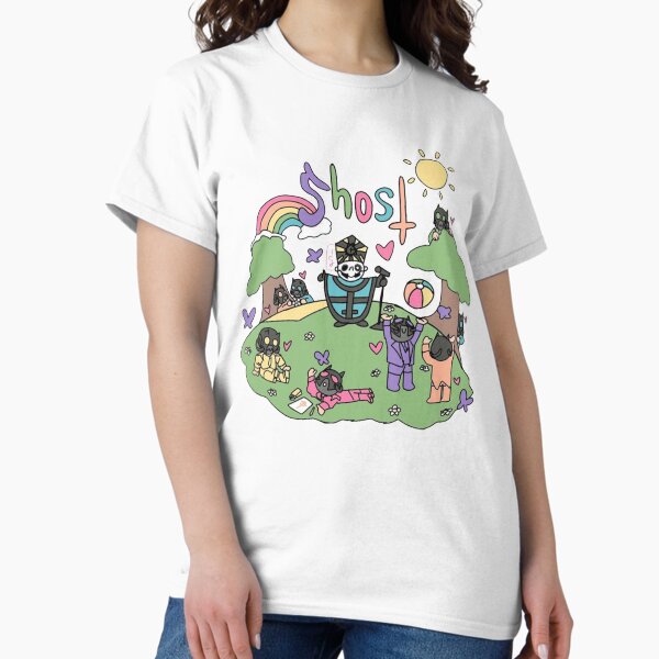 Item preview, ++++ ghost rock band design designed and sold by Suryaterang.