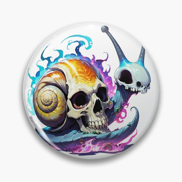Item preview, Caracol de calavera demonio designed and sold by ChouWorkDesign.