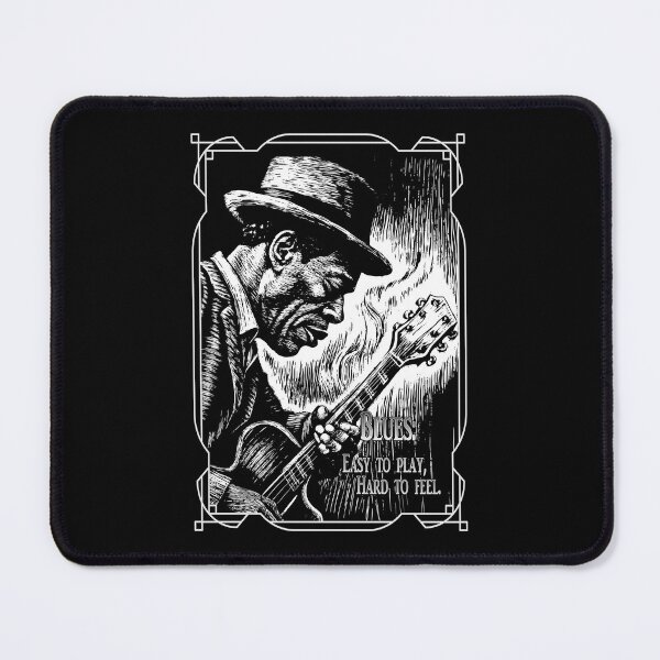 Item preview, A bluesman playing the blues designed and sold by Playa Angel.