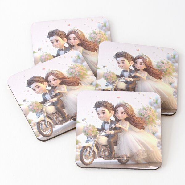 Item preview, Whimsical Bike Wedding: A Modern Love Story designed and sold by choder61.