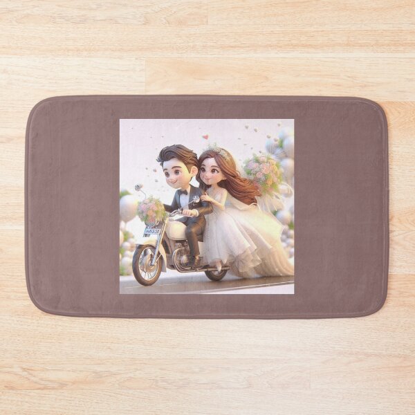 Item preview, Whimsical Bike Wedding: A Modern Love Story designed and sold by choder61.