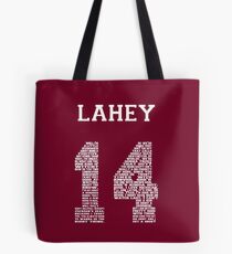 Isaac "Quote" Jersey Tote Bag