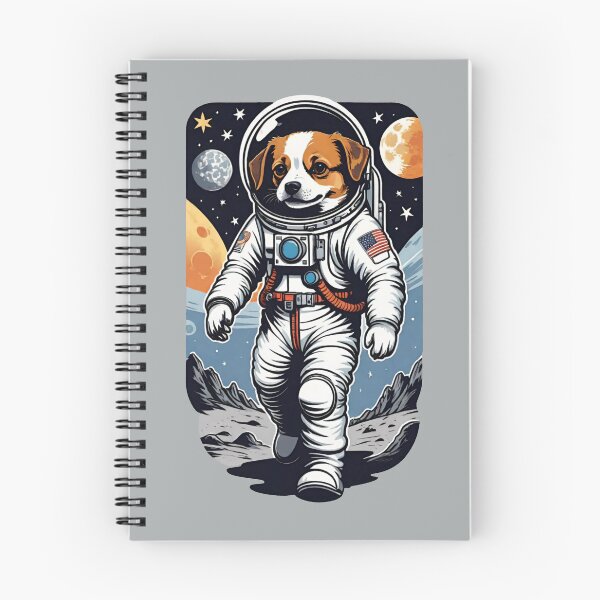 Item preview, Dogstronaut (#14) dog astronaut in space [Create a set!] designed and sold by SolidEarthArt.