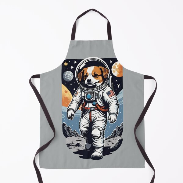 Item preview, Dogstronaut (#14) dog astronaut in space [Create a set!] designed and sold by SolidEarthArt.