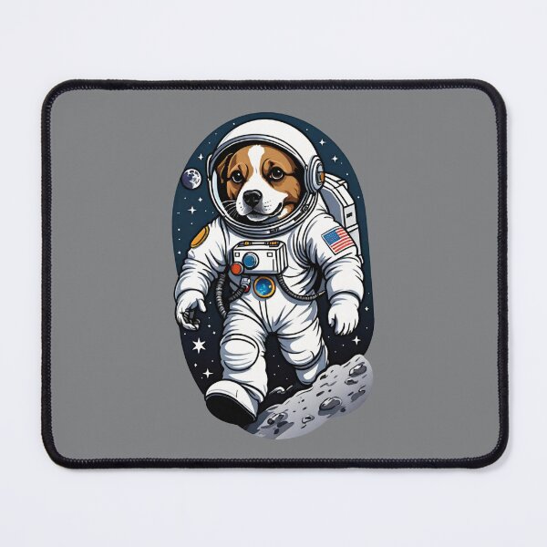 Item preview, Dogstronaut (#15) dog astronaut in space [Create a set!] designed and sold by SolidEarthArt.