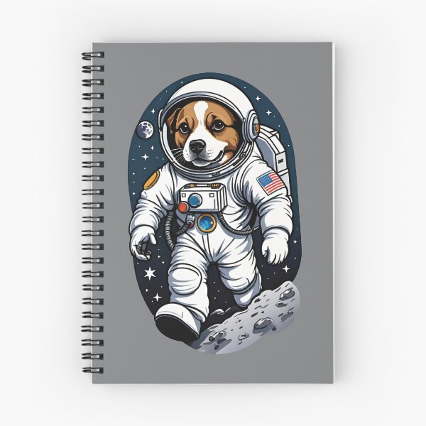 Item preview, Dogstronaut (#15) dog astronaut in space [Create a set!] designed and sold by SolidEarthArt.