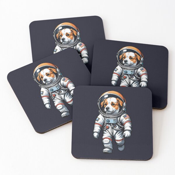 Item preview, Dogstronaut (#16) dog astronaut in space [Create a set!] designed and sold by SolidEarthArt.