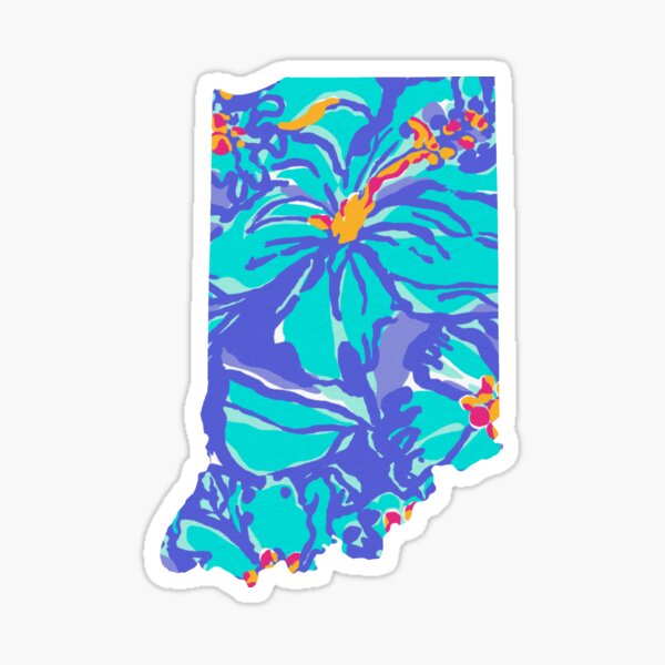 Item preview, Floral Blues Indiana designed and sold by kevgib.