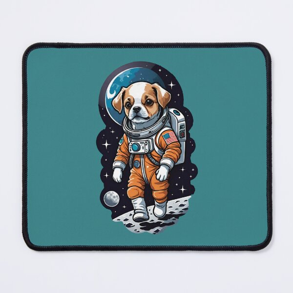Item preview, Dogstronaut (#17) dog astronaut in space [Create a set!] designed and sold by SolidEarthArt.