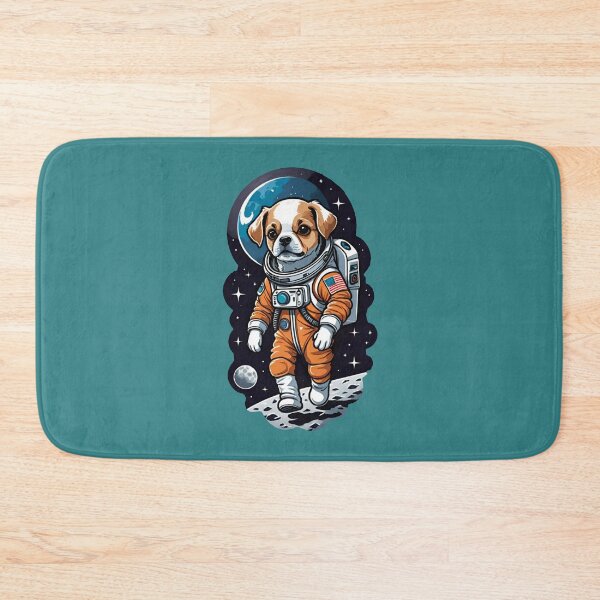 Item preview, Dogstronaut (#17) dog astronaut in space [Create a set!] designed and sold by SolidEarthArt.