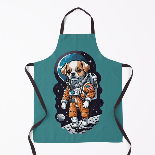 Item preview, Dogstronaut (#17) dog astronaut in space [Create a set!] designed and sold by SolidEarthArt.
