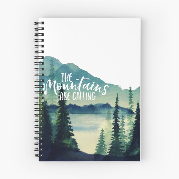 Item preview, The Mountains are Calling designed and sold by Laura Lise Wong.